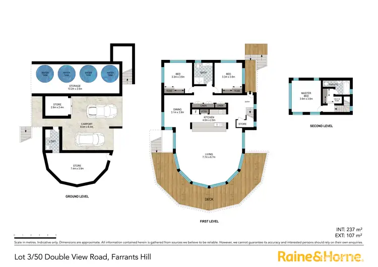 Floorplan of Homely house listing, 3/50 Double View Road, Farrants Hill NSW 2484