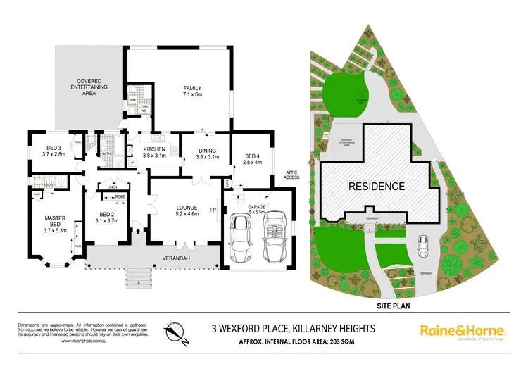 Floorplan of Homely house listing, 3 Wexford Place, Killarney Heights NSW 2087