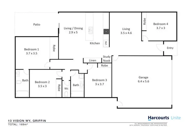 Floorplan of Homely house listing, 13 Vision Way, Griffin QLD 4503