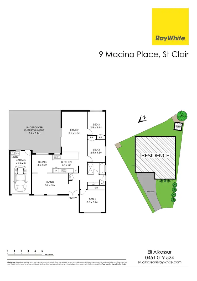 Floorplan of Homely house listing, 9 Macina Place, St Clair NSW 2759