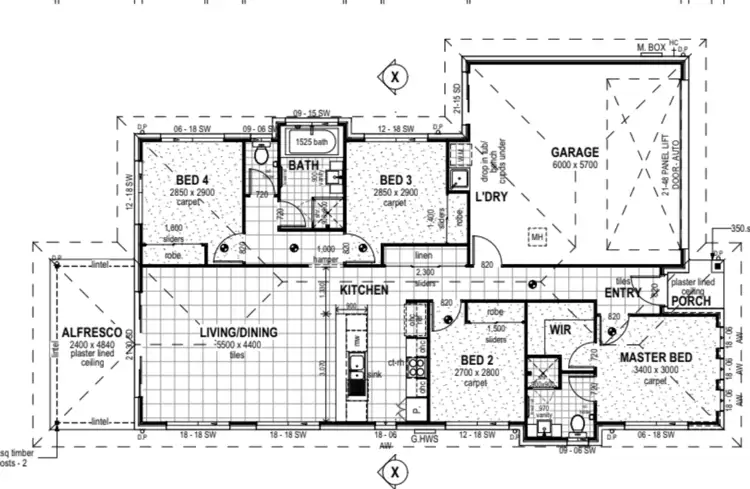 Floorplan of Homely house listing, 6 Mary Crescent, Rosewood QLD 4340