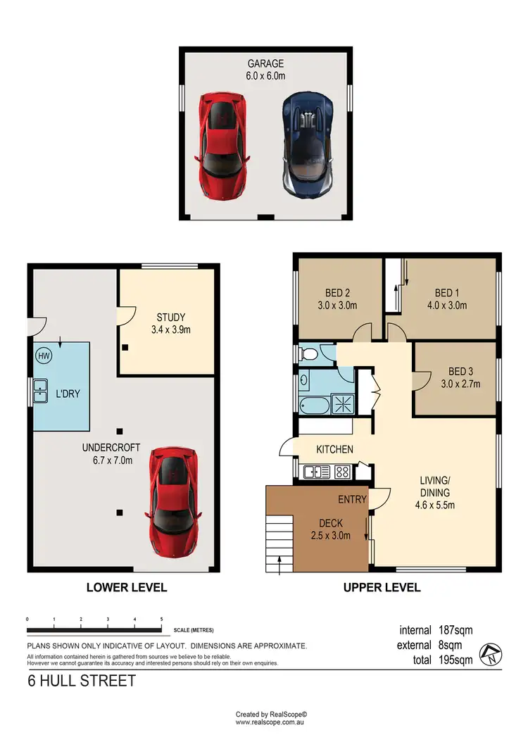Floorplan of Homely house listing, 6 Hull Street, Carina QLD 4152