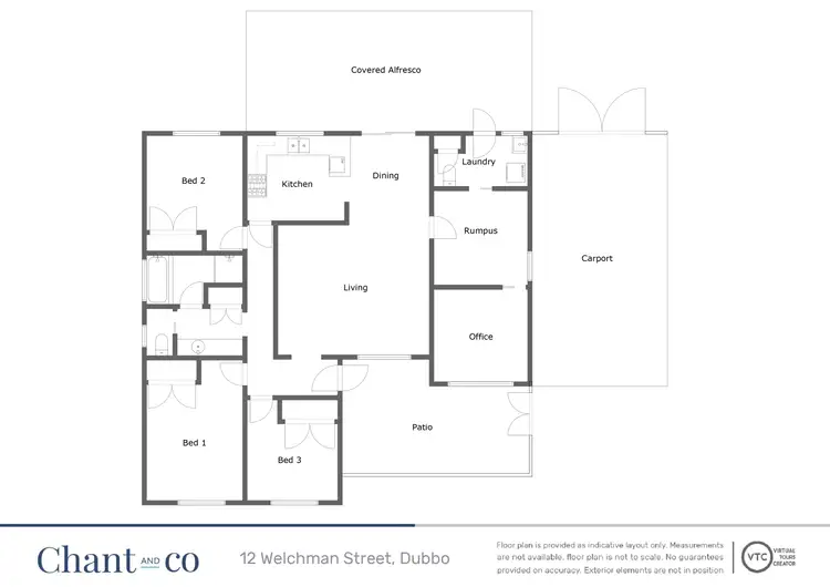 Floorplan of Homely house listing, 12 Welchman Street, Dubbo NSW 2830