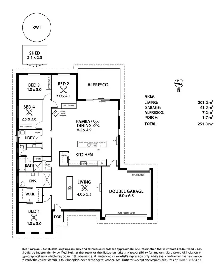 Floorplan of Homely house listing, 57 Bateman Street, Strathalbyn SA 5255