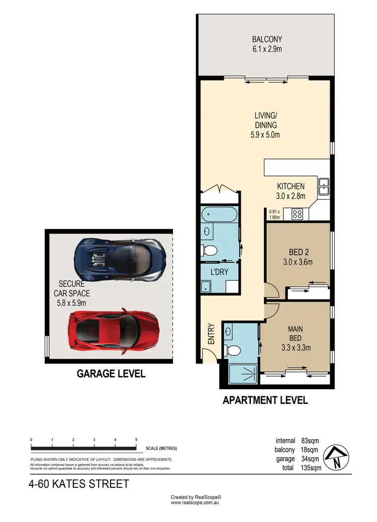 Floorplan of Homely unit listing, 4/60 Kates Street, Morningside QLD 4170