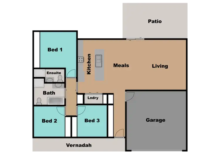 Floorplan of Homely house listing, 2 Lesmurdie Parade, Dubbo NSW 2830