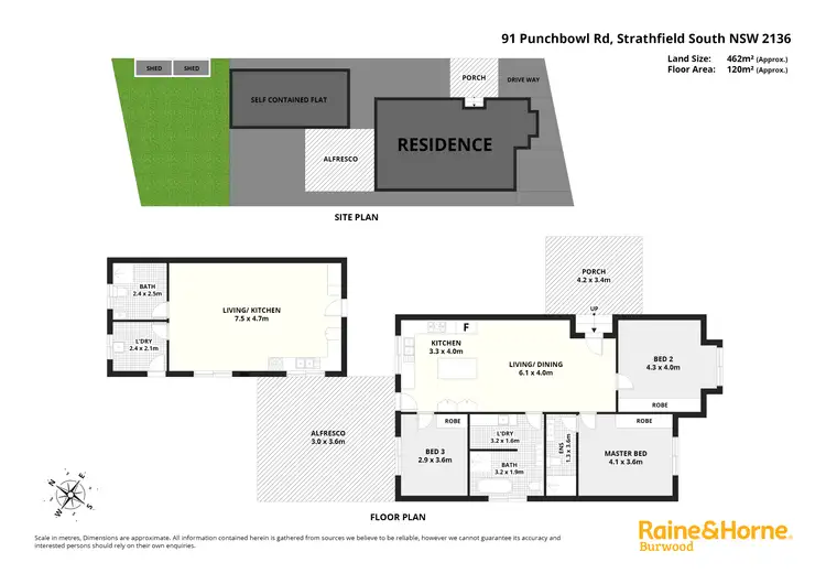 Floorplan of Homely house listing, 91 Punchbowl Road, Strathfield South NSW 2136