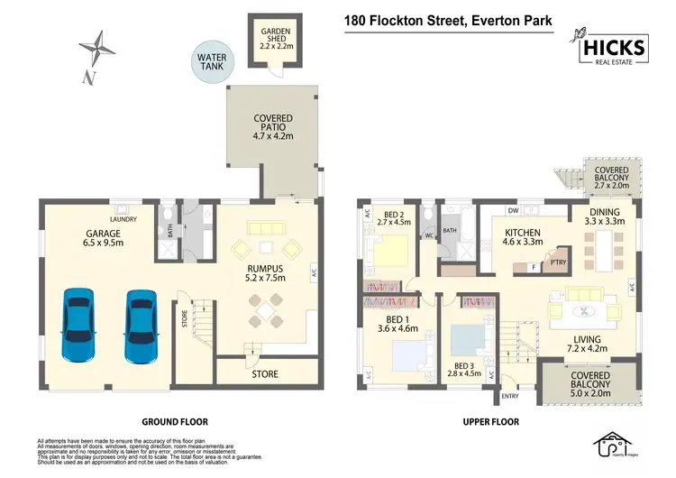 Floorplan of Homely house listing, 180 Flockton Street, Everton Park QLD 4053