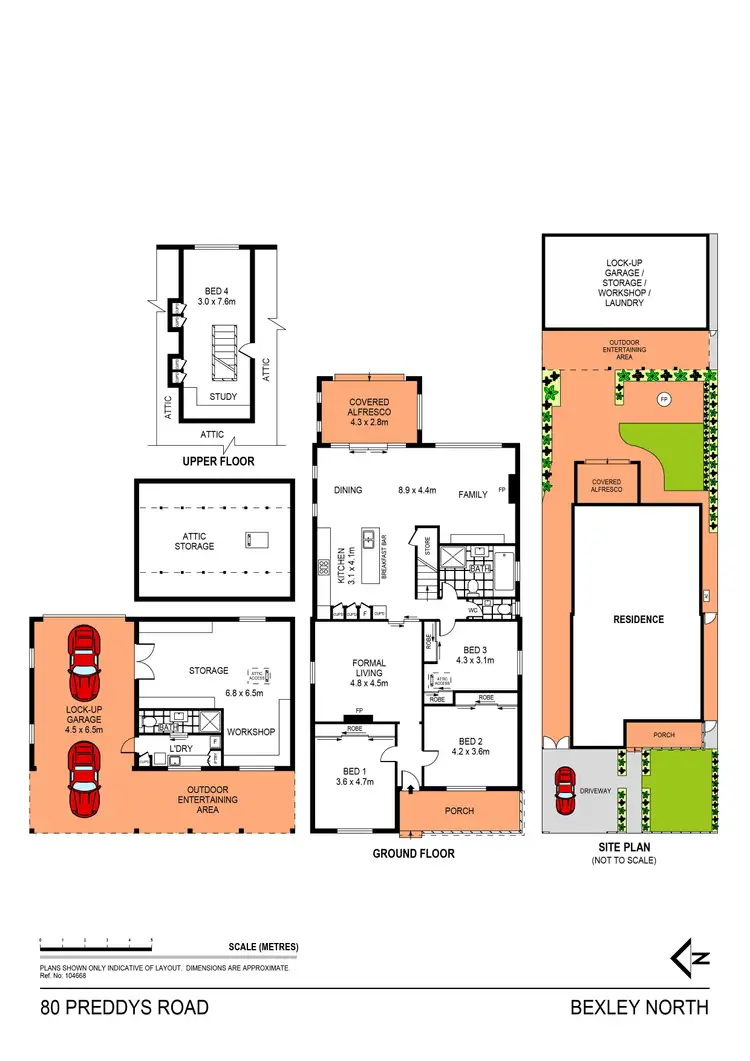 Floorplan of Homely house listing, 80 Preddys Road, Bexley North NSW 2207