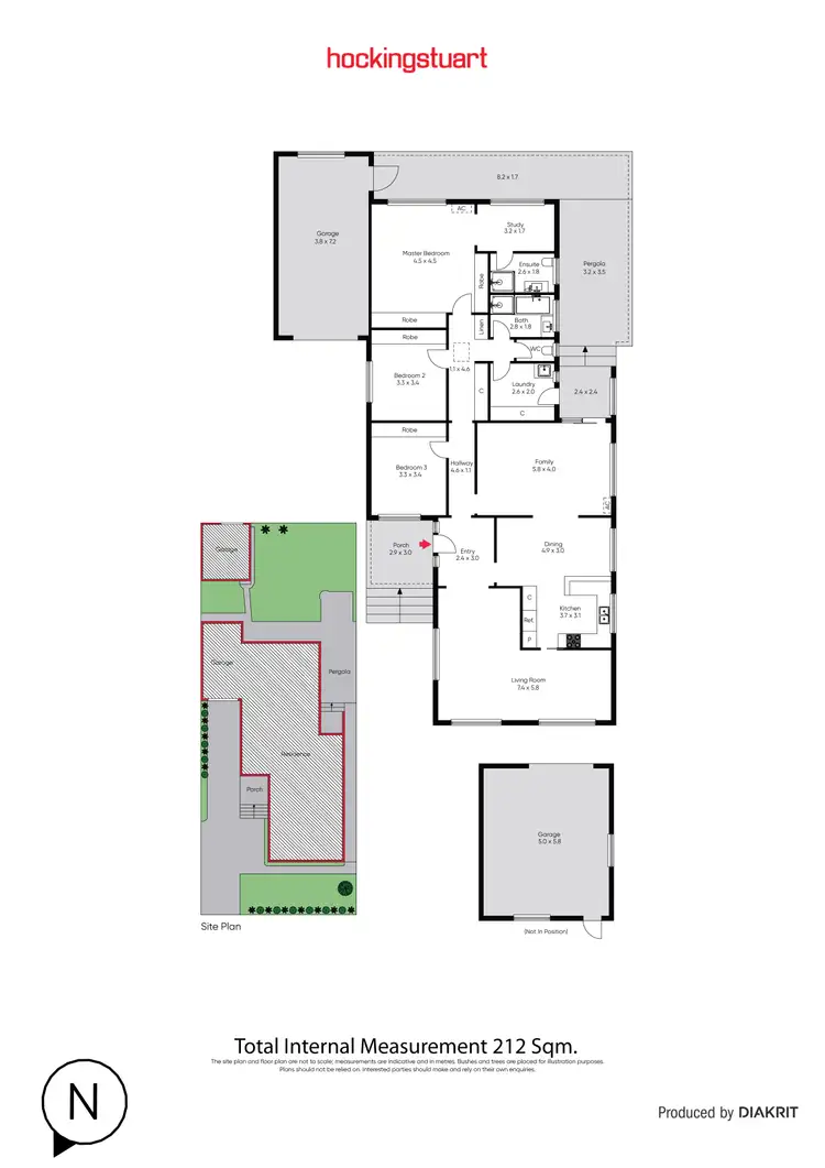 Floorplan of Homely house listing, 55 Madden Street, Maidstone VIC 3012
