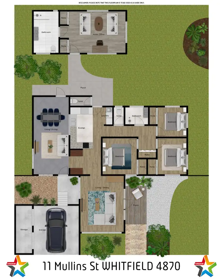 Floorplan of Homely house listing, 11 Mullins Street, Whitfield QLD 4870