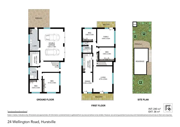 Floorplan of Homely house listing, 24 Wellington Road, Hurstville NSW 2220