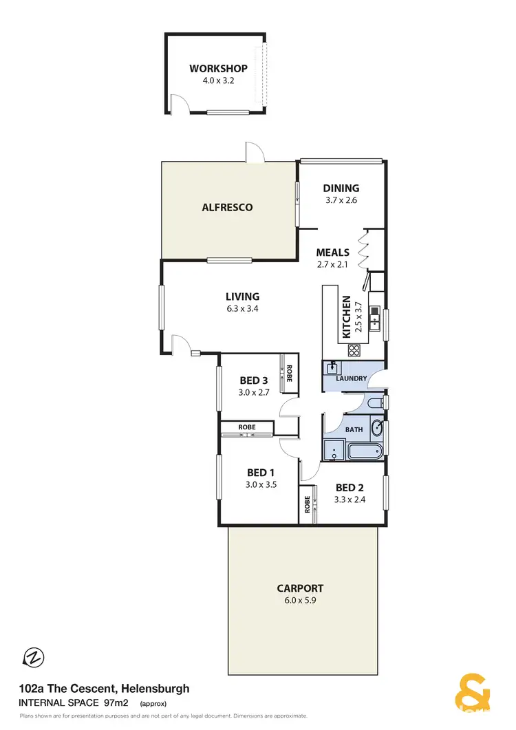 Floorplan of Homely house listing, 102a The Crescent, Helensburgh NSW 2508
