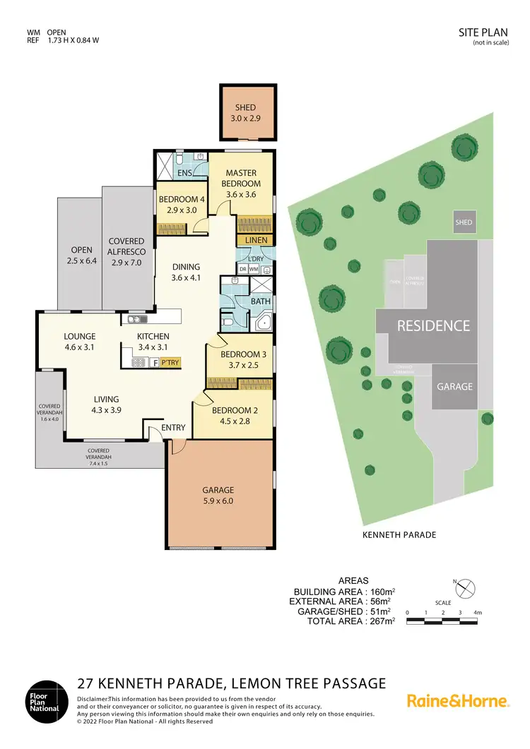 Floorplan of Homely house listing, 27 Kenneth Parade, Lemon Tree Passage NSW 2319