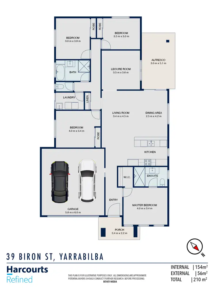Floorplan of Homely house listing, 39 Biron Street, Yarrabilba QLD 4207