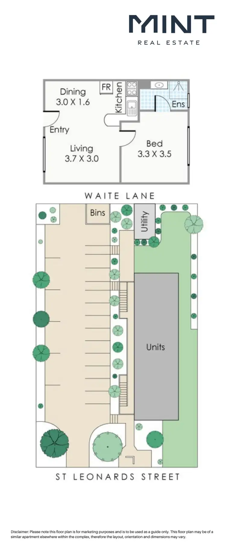 Floorplan of Homely apartment listing, 4/17 St Leonards Street, Mosman Park WA 6012