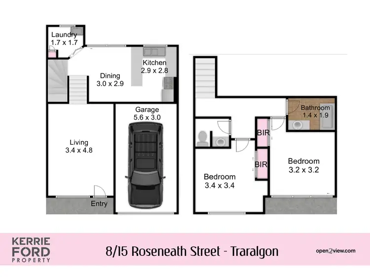 Floorplan of Homely apartment listing, 8/15 Roseneath Street, Traralgon VIC 3844