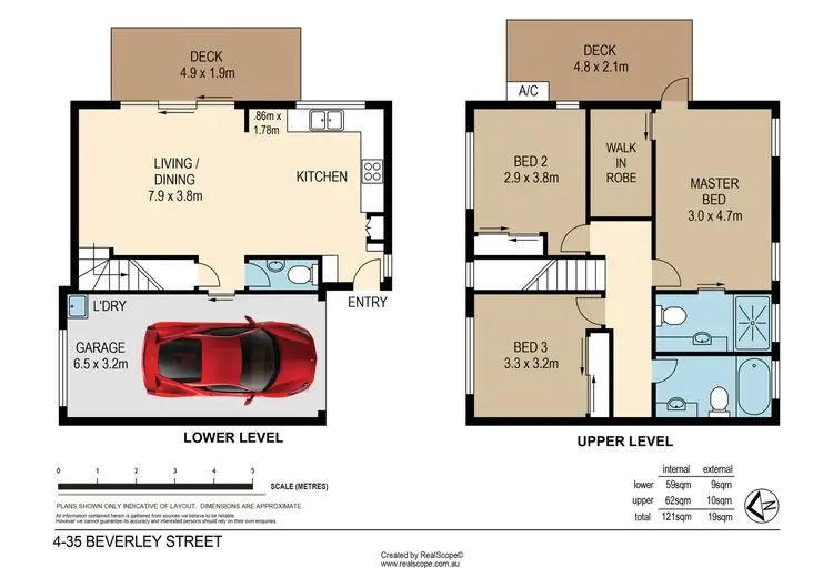 Floorplan of Homely townhouse listing, 4/35 Beverley Street, Morningside QLD 4170