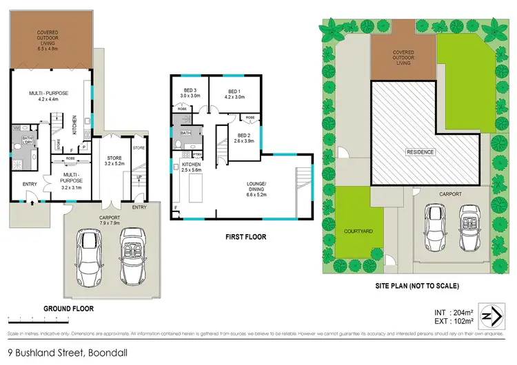 Floorplan of Homely house listing, 9 Bushland Street, Boondall QLD 4034