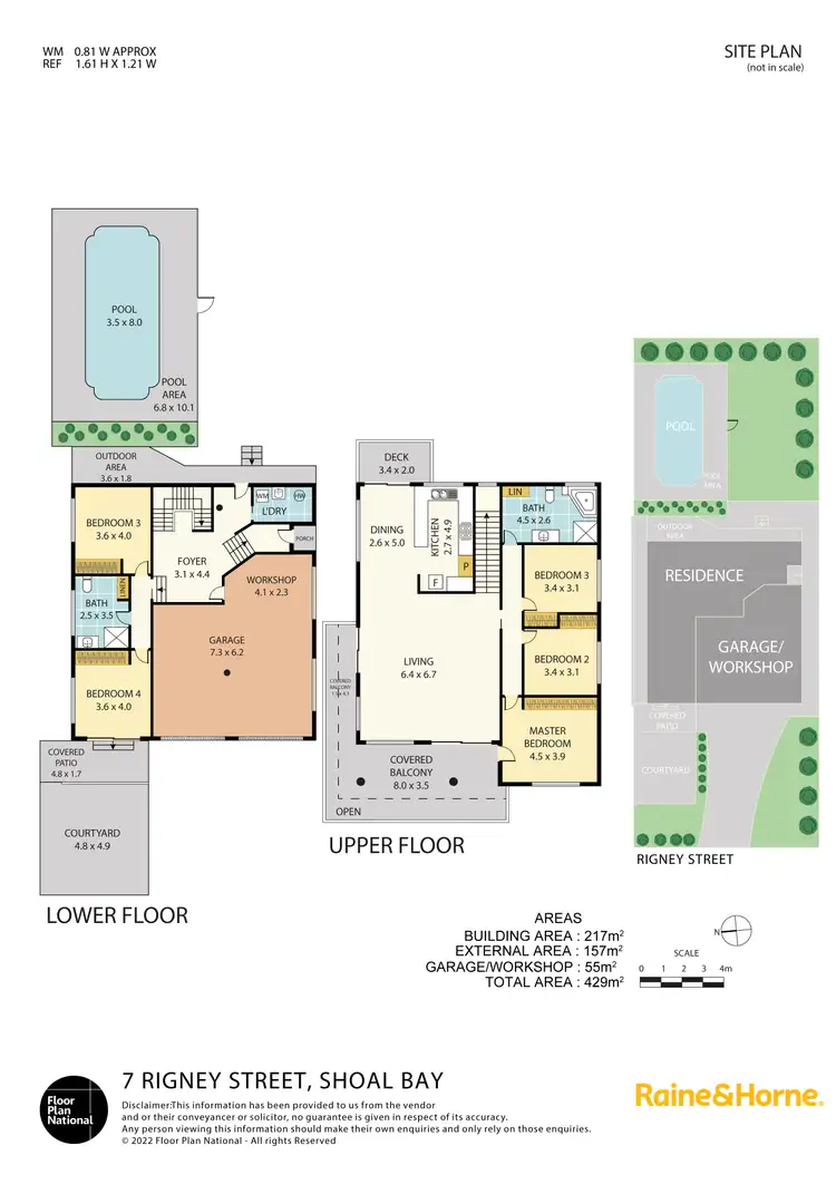 Floorplan of Homely house listing, 7 Rigney Street, Shoal Bay NSW 2315