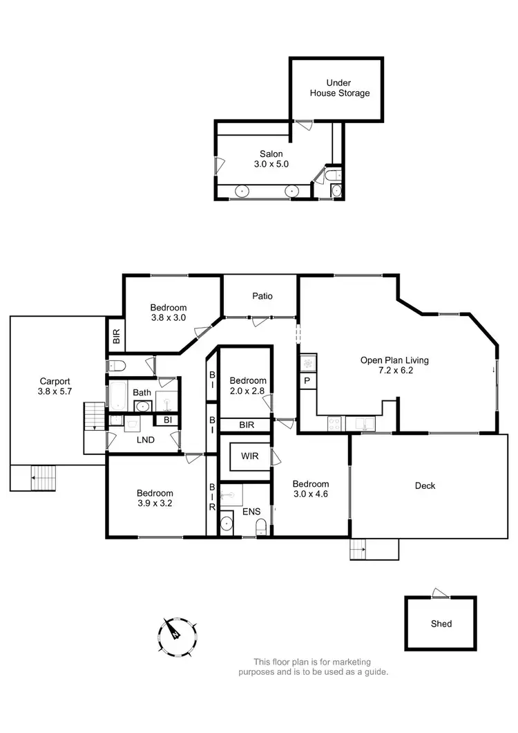 Floorplan of Homely house listing, 18 Dumbarton Drive, Geilston Bay TAS 7015