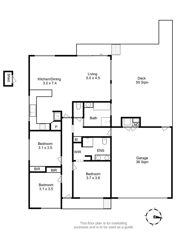 Floorplan of Homely house listing, 12 Sundown Place, Geilston Bay TAS 7015