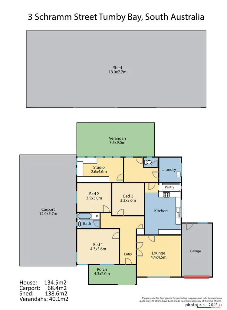 Floorplan of Homely house listing, 3 Schramm Street, Tumby Bay SA 5605