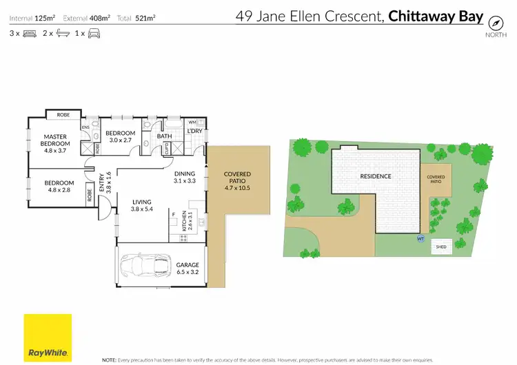 Floorplan of Homely house listing, 49 Jane Ellen Crescent, Chittaway Bay NSW 2261