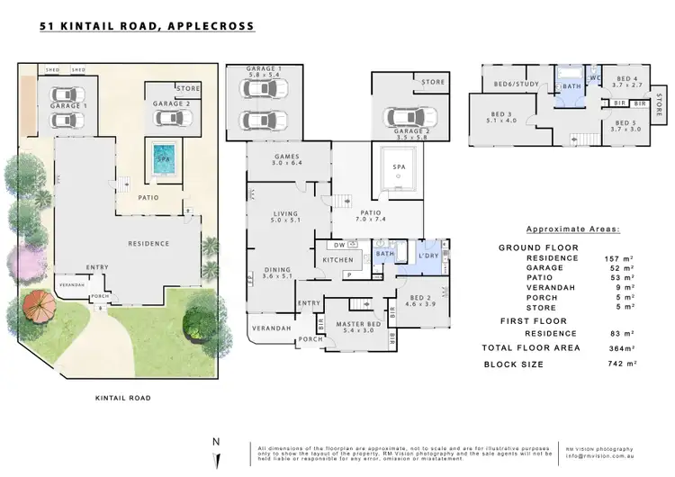 Floorplan of Homely house listing, 51 Kintail Road, Applecross WA 6153