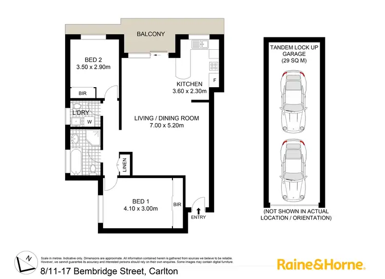 Floorplan of Homely unit listing, 8/11-17 Bembridge Street, Carlton NSW 2218