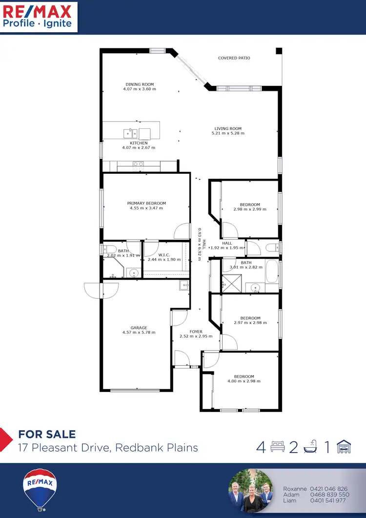 Floorplan of Homely house listing, 17 Pleasant Drive, Redbank Plains QLD 4301