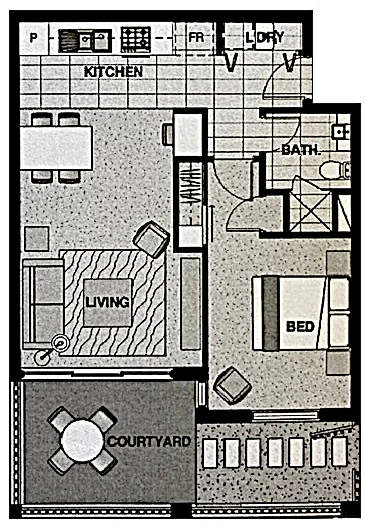 Floorplan of Homely apartment listing, 8/7 Juliet Rd, Coolbellup WA 6163