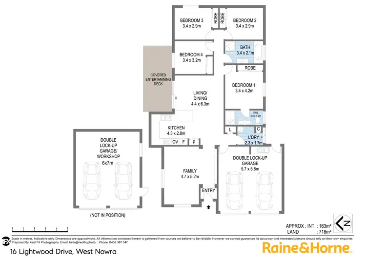 Floorplan of Homely house listing, 16 Lightwood Drive, West Nowra NSW 2541