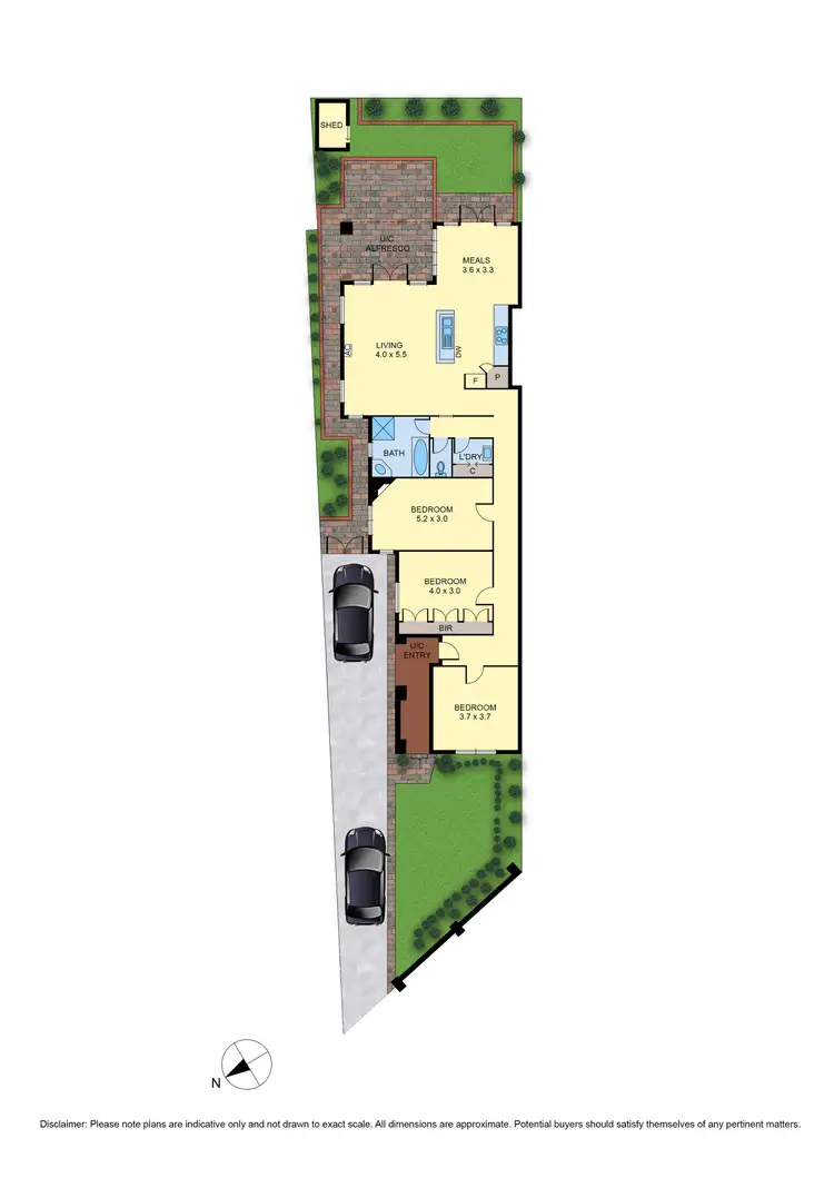 Floorplan of Homely house listing, 25 The Strand, Moonee Ponds VIC 3039