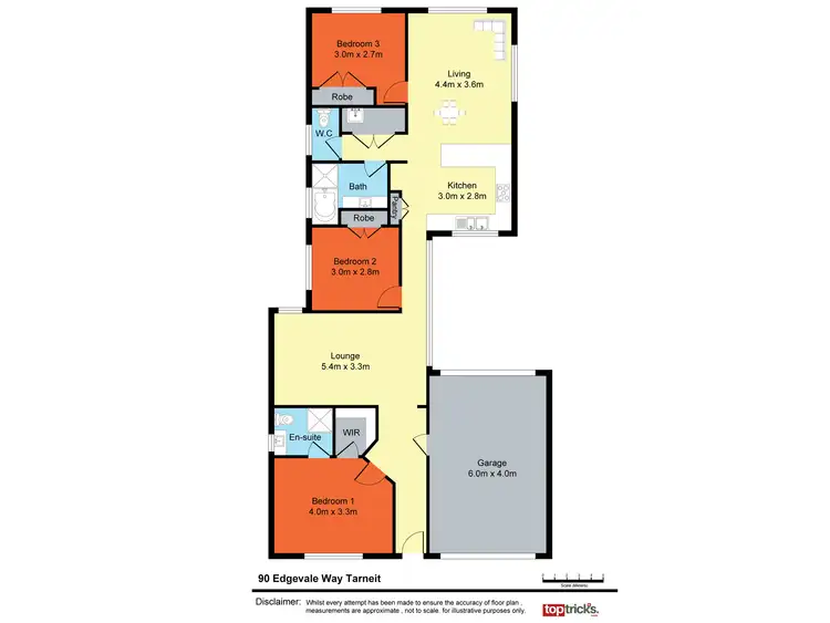 Floorplan of Homely house listing, 90 Edgevale Way, Tarneit VIC 3029