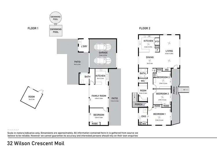 Floorplan of Homely house listing, 32 Wilson Crescent, Moil NT 810