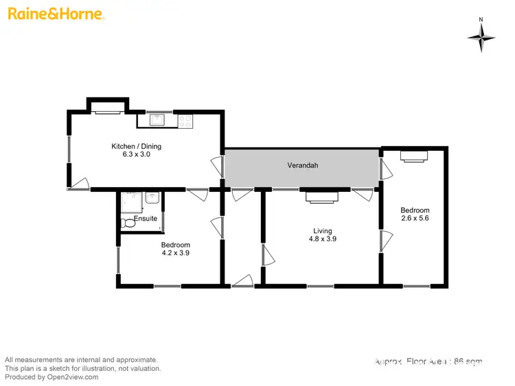 Floorplan of Homely house listing, 9 & 9A Wellington Street, Richmond TAS 7025