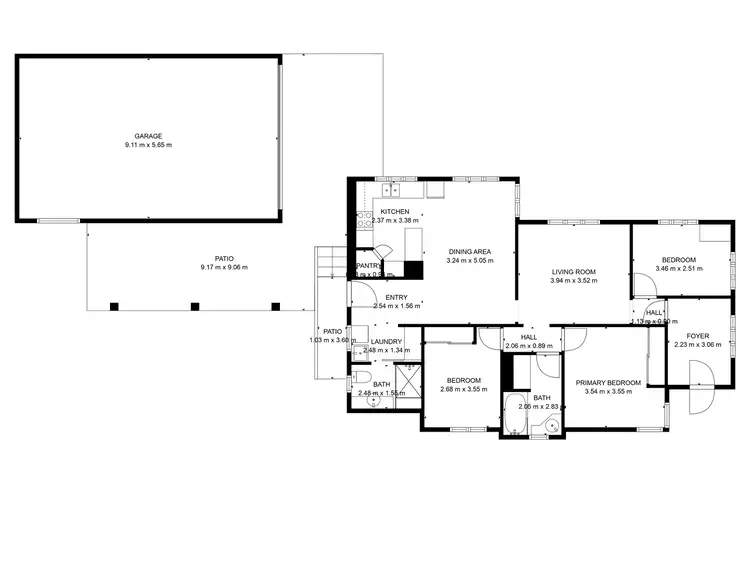 Floorplan of Homely house listing, 17 Cattermull Street, Svensson Heights QLD 4670