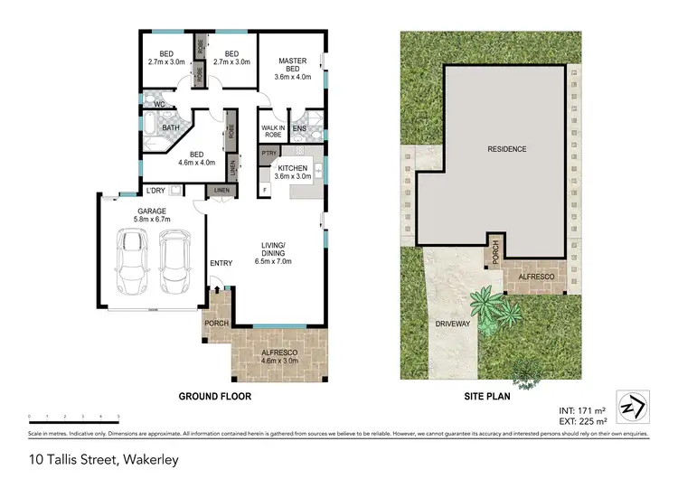Floorplan of Homely house listing, 10 Tallis Street, Wakerley QLD 4154