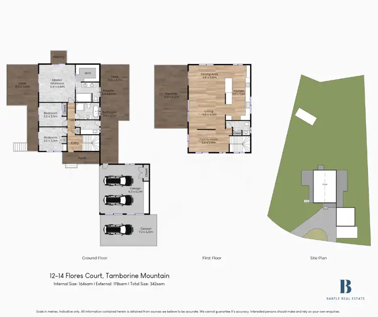 Floorplan of Homely house listing, 12-14 Flores Court, Tamborine Mountain QLD 4272