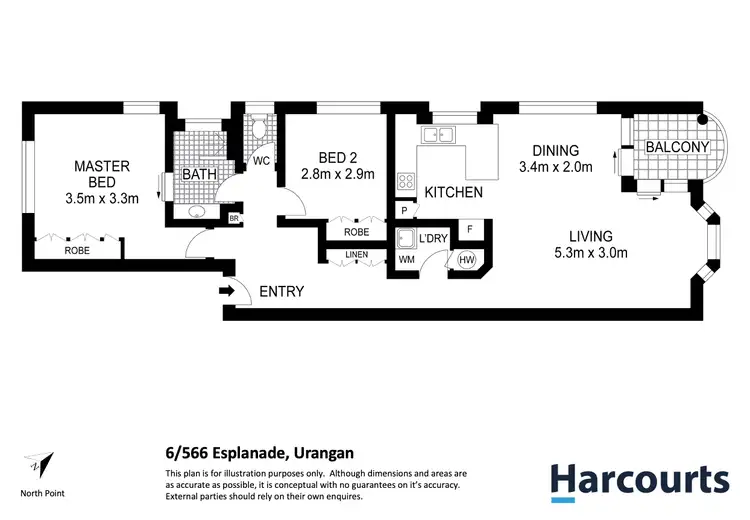 Floorplan of Homely house listing, 6/566 Esplanade, Urangan QLD 4655
