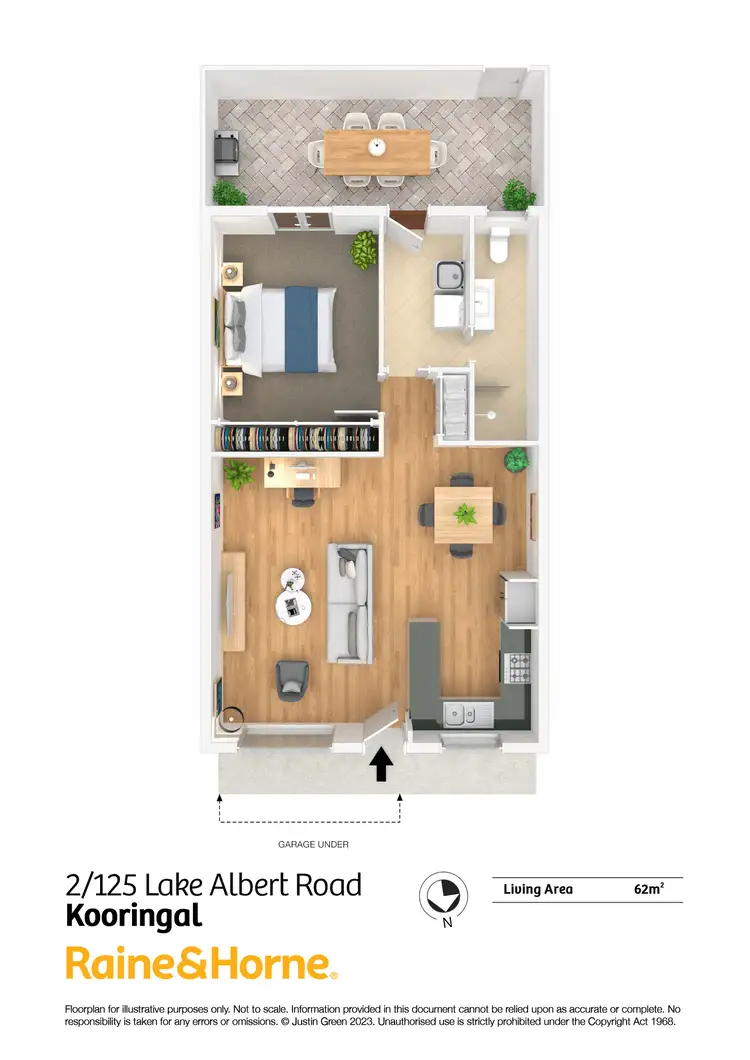 Floorplan of Homely house listing, 2/125 Lake Albert Road, Kooringal NSW 2650