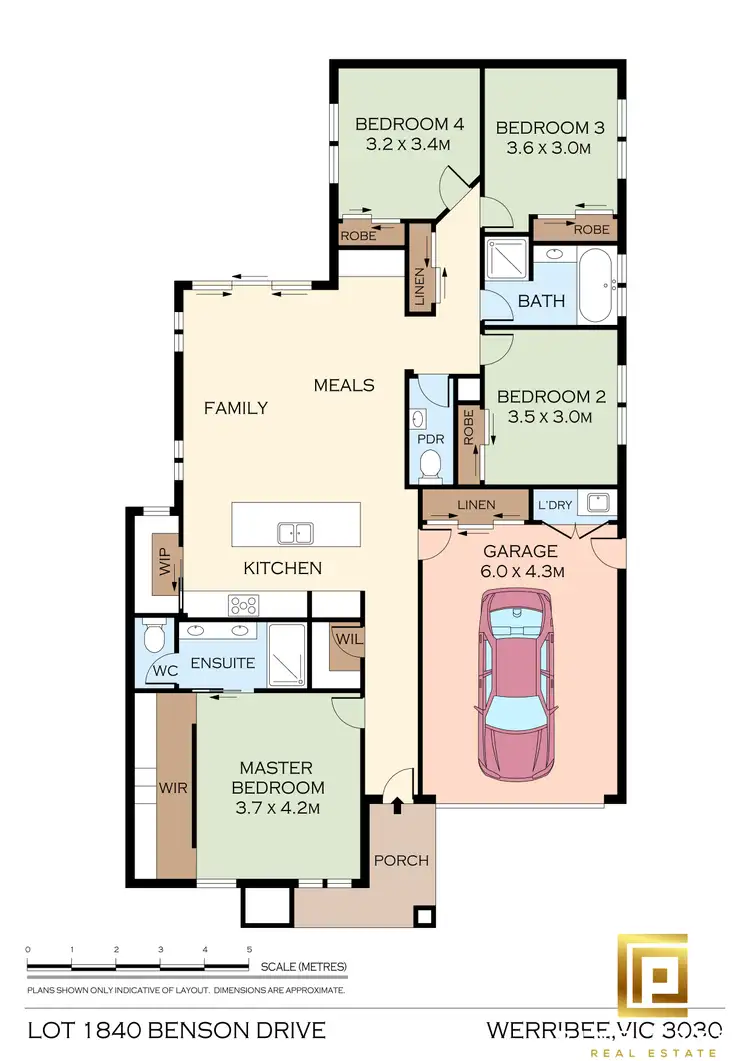 Floorplan of Homely house listing, 29 Benson Drive, Werribee VIC 3030
