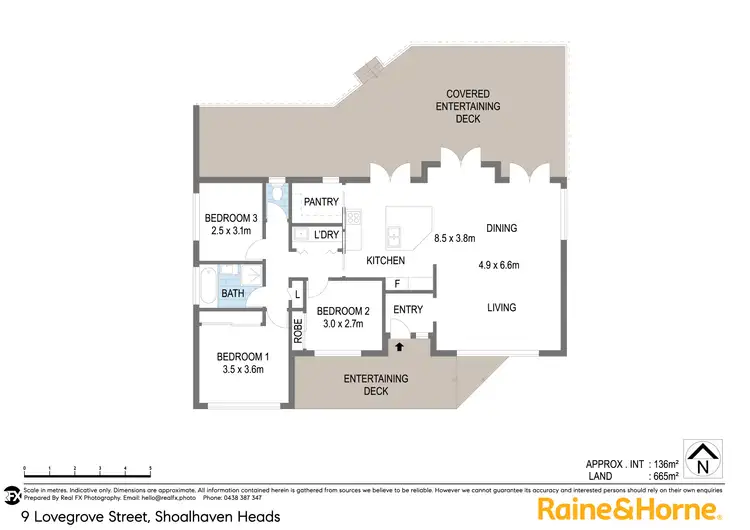 Floorplan of Homely house listing, 9 Lovegrove Street, Shoalhaven Heads NSW 2535