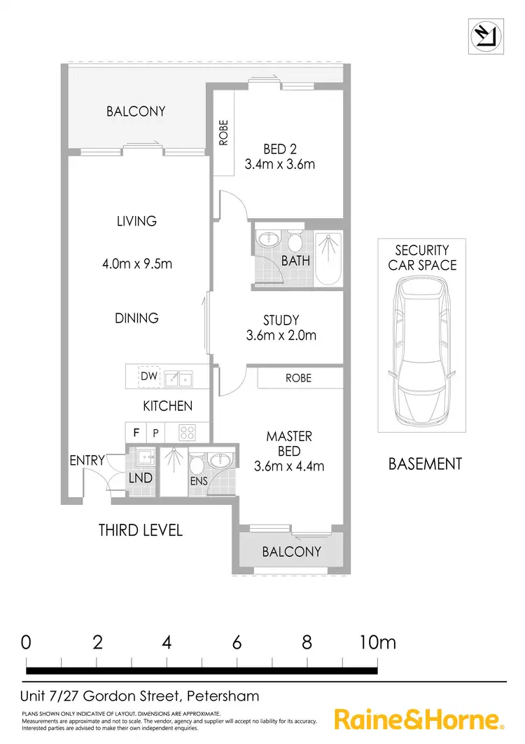 Floorplan of Homely apartment listing, 7/27 Gordon Street, Petersham NSW 2049