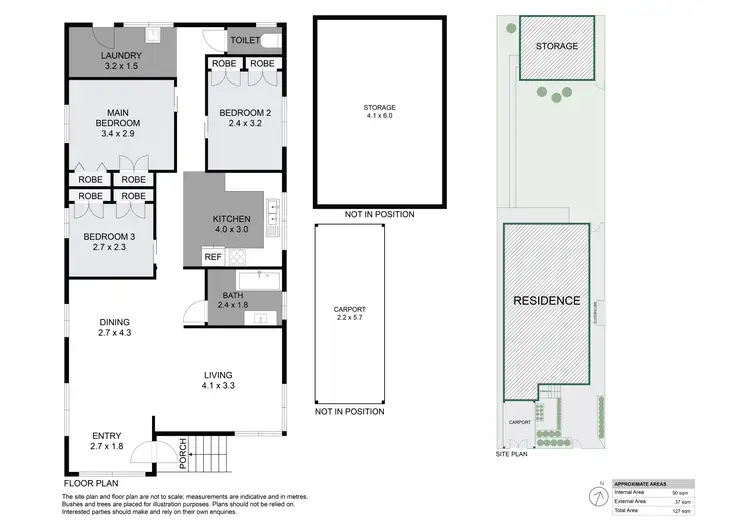 Floorplan of Homely house listing, 75 Southwick Street, Wynnum QLD 4178