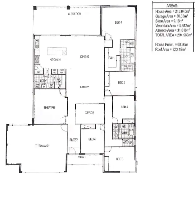 Floorplan of Homely house listing, 22 Colesbrook Drive, Byford WA 6122