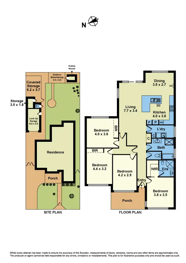 Floorplan of Homely house listing, 58 Fourth Avenue, Altona North VIC 3025