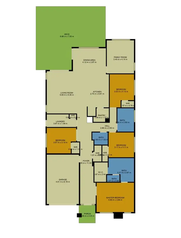 Floorplan of Homely house listing, 124 Evertron Road, Truganina VIC 3029