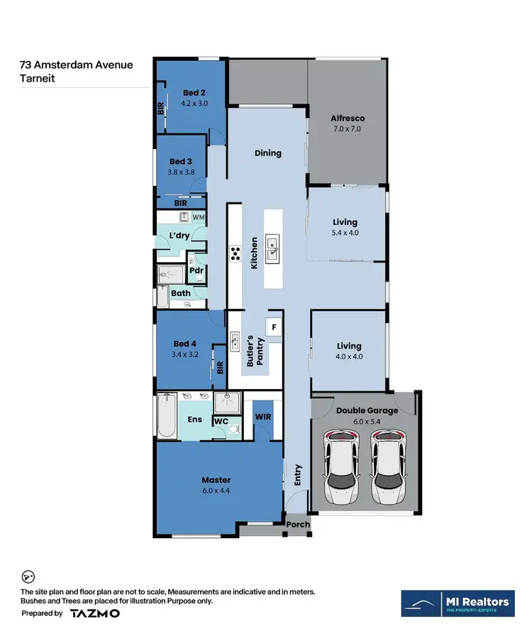 Floorplan of Homely house listing, 73 Amsterdam Avenue, Tarneit VIC 3029